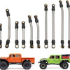 MEUS Racing SCX24 Gladiator High Clearance Links Set for Axial 1/24 RC Crawler (Titanium)