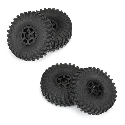 PRO1022510 1/24 Maxxis Trepador F/R 1.0" Tires MTD 7mm Black Holcomb (4)
