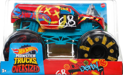 HWJDR01 Hot Wheels 1:24 Monster Truck Demo Derby