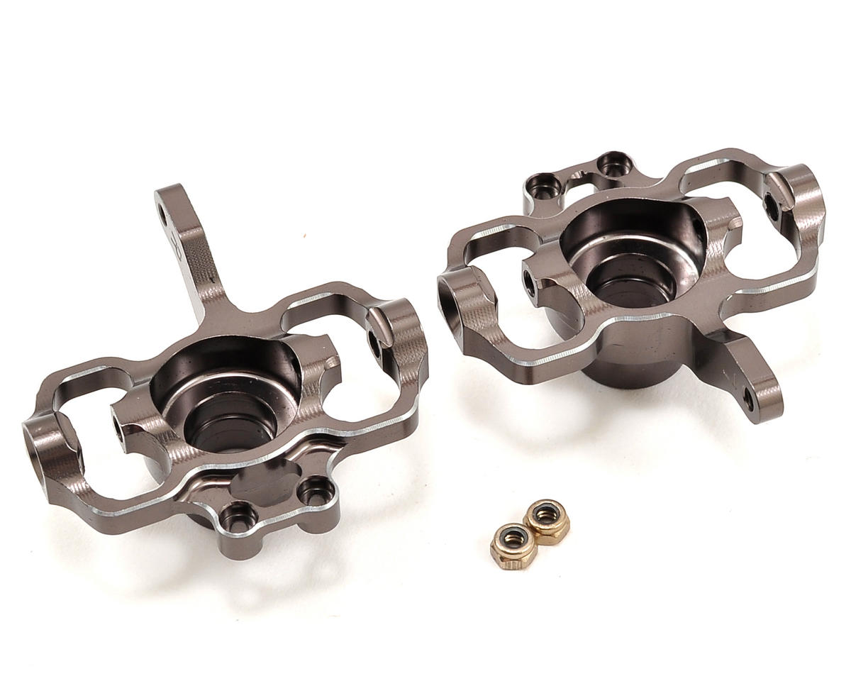 VTR334005 Aluminum Front Upright Set (Grey) (2)