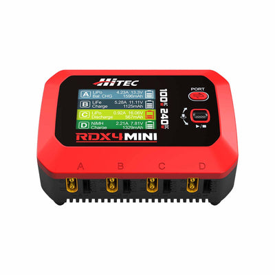 HRC44350 RDX4 Mini 240W DC 100W AC Battery Charger (1-4S)