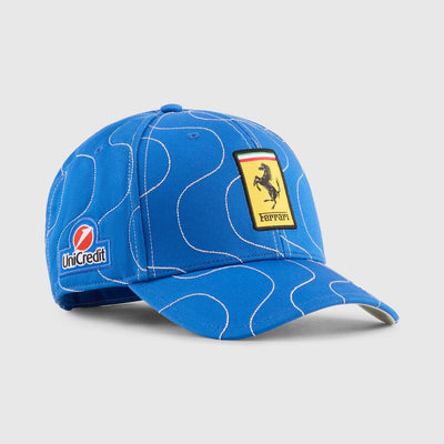 701234741 Scuderia Ferrari F1 Special Edition Monza GP Team hat - Blue