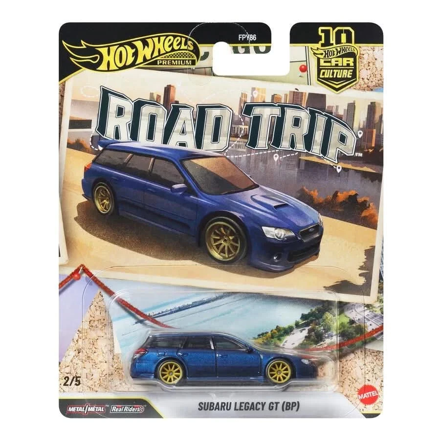 HWJKF07 HotWheels Premium Car Culture Subaru Legacy GT
