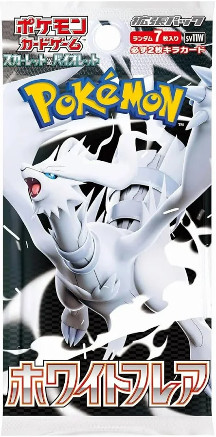 PKU427782 Pokemon White Flare Boosters (SV11W) Japanese Language Release