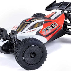 ARA2106 1/14 TYPHON GROM 4X4 RTR Brushed Buggy (Battery & Charger Included) Red/White