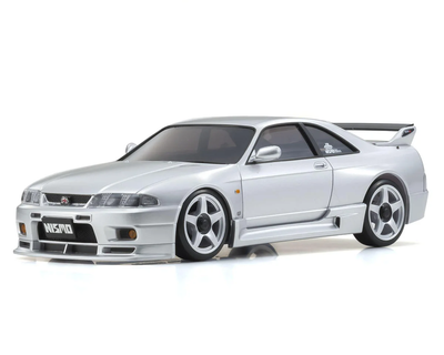 KYO32659S Kyosho MA-020 AWD Mini-Z ReadySet w/Nissan Skyline GT-R R33 Nismo Body (Spark Silver)