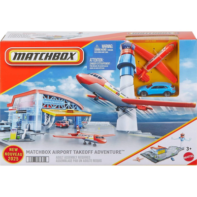 MBJBW37 Matchbox Takeoff Adventure Playset