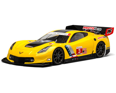 PRM154640 Corvette C7.R 1/8 Touring Car Body (Clear) (GT2) (Long Wheelbase)