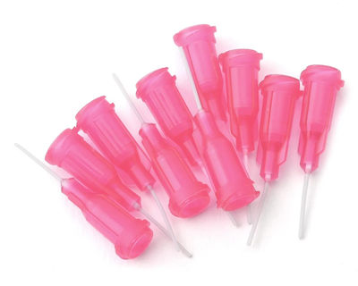 JCO8123 RM2 Thin Bore Glue Tip Needles (Pink) (10)