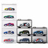 HotWheels 1/64 Car Model Storage Box Dustproof Acrylic Display Case-Clear