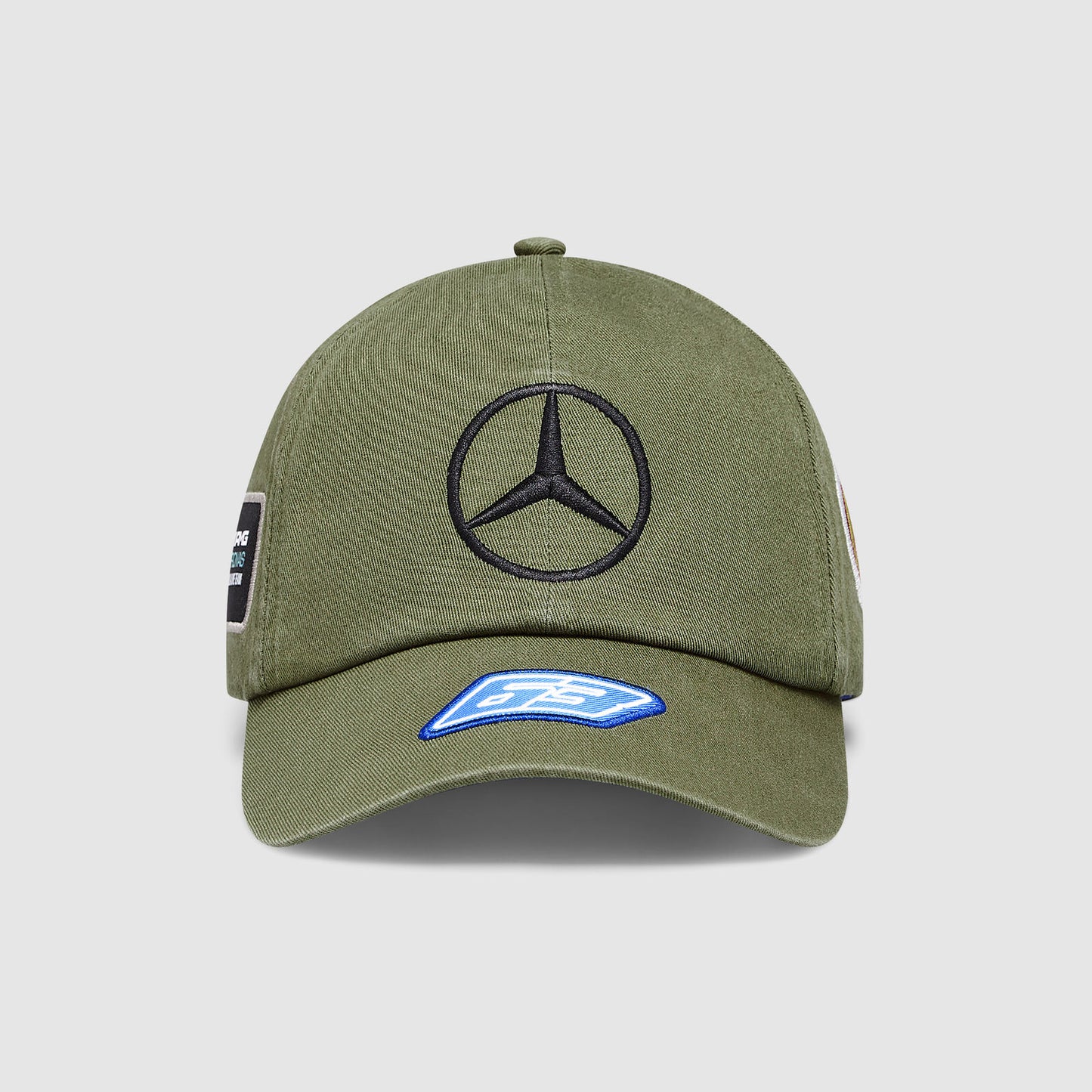 701223444 Mercedes Benz F1 SE George Russel 2023 Vintage Baseball Hat-Green