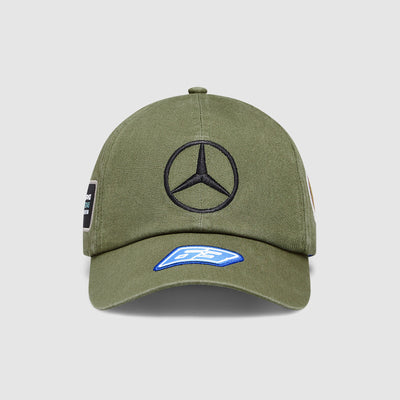 701223444 Mercedes Benz F1 SE George Russel 2023 Vintage Baseball Hat-Green