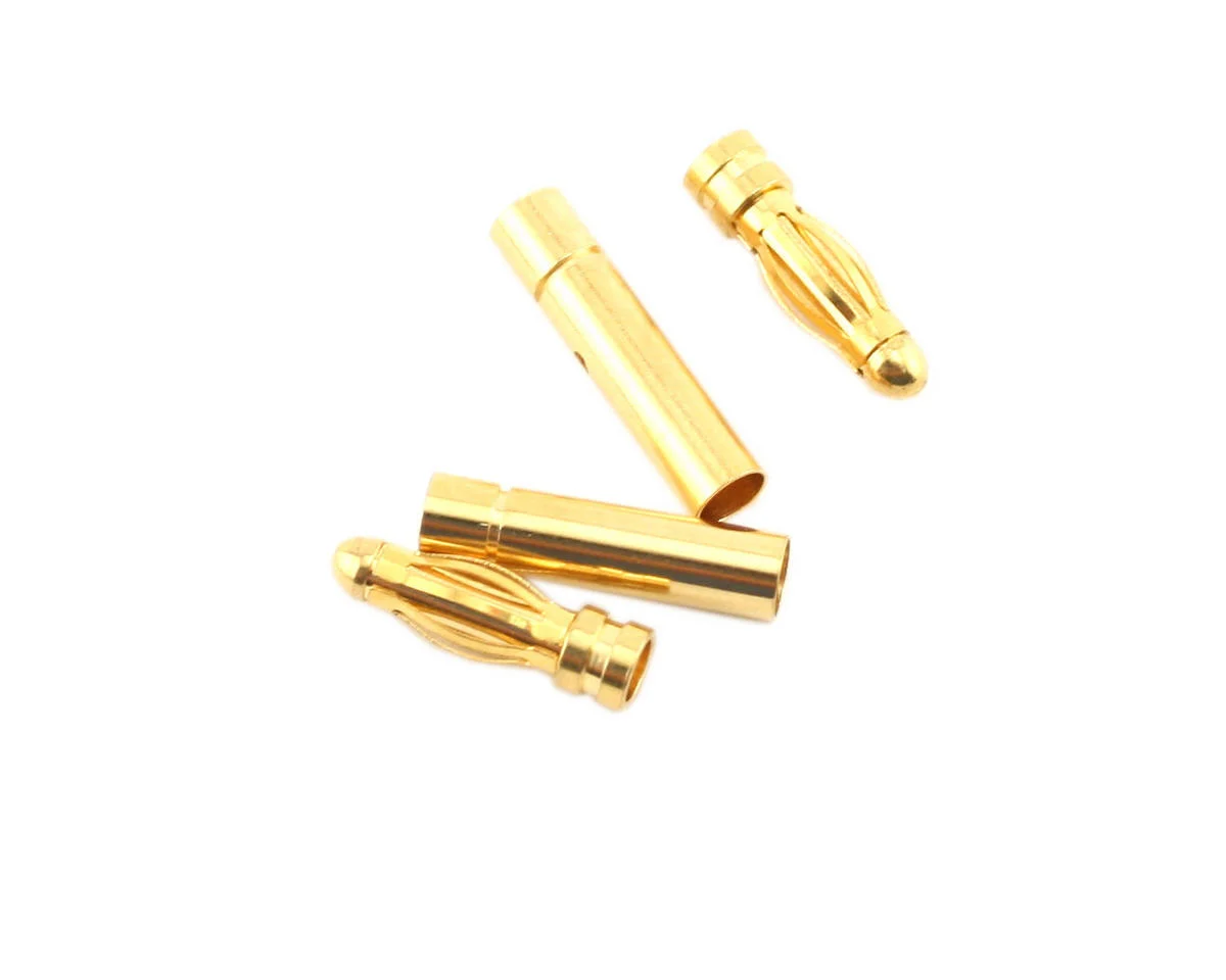 PTK5001 3.0mm Gold Plated Inline Connectors (2 Male/2 Female)