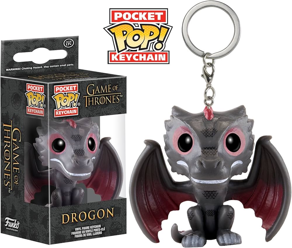 FU10111 GOT- DROGON Keychain