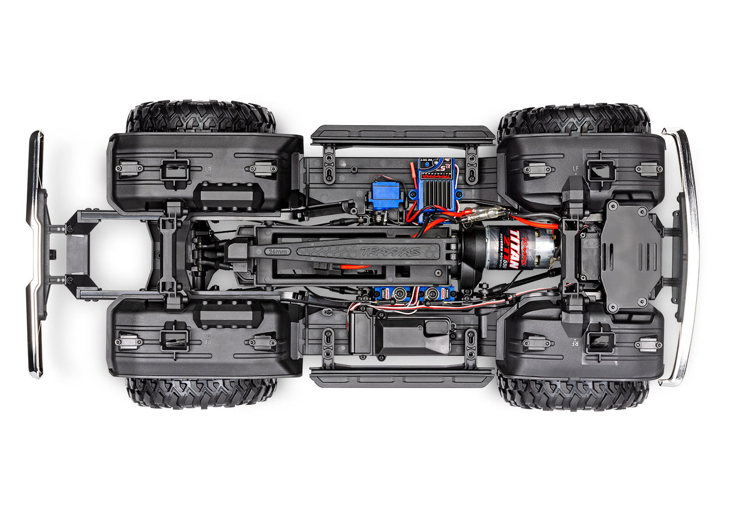 92046-4 TRX4 1979 Ford F150 Ranger XLT 1/10 Scale And High Trail Crawler