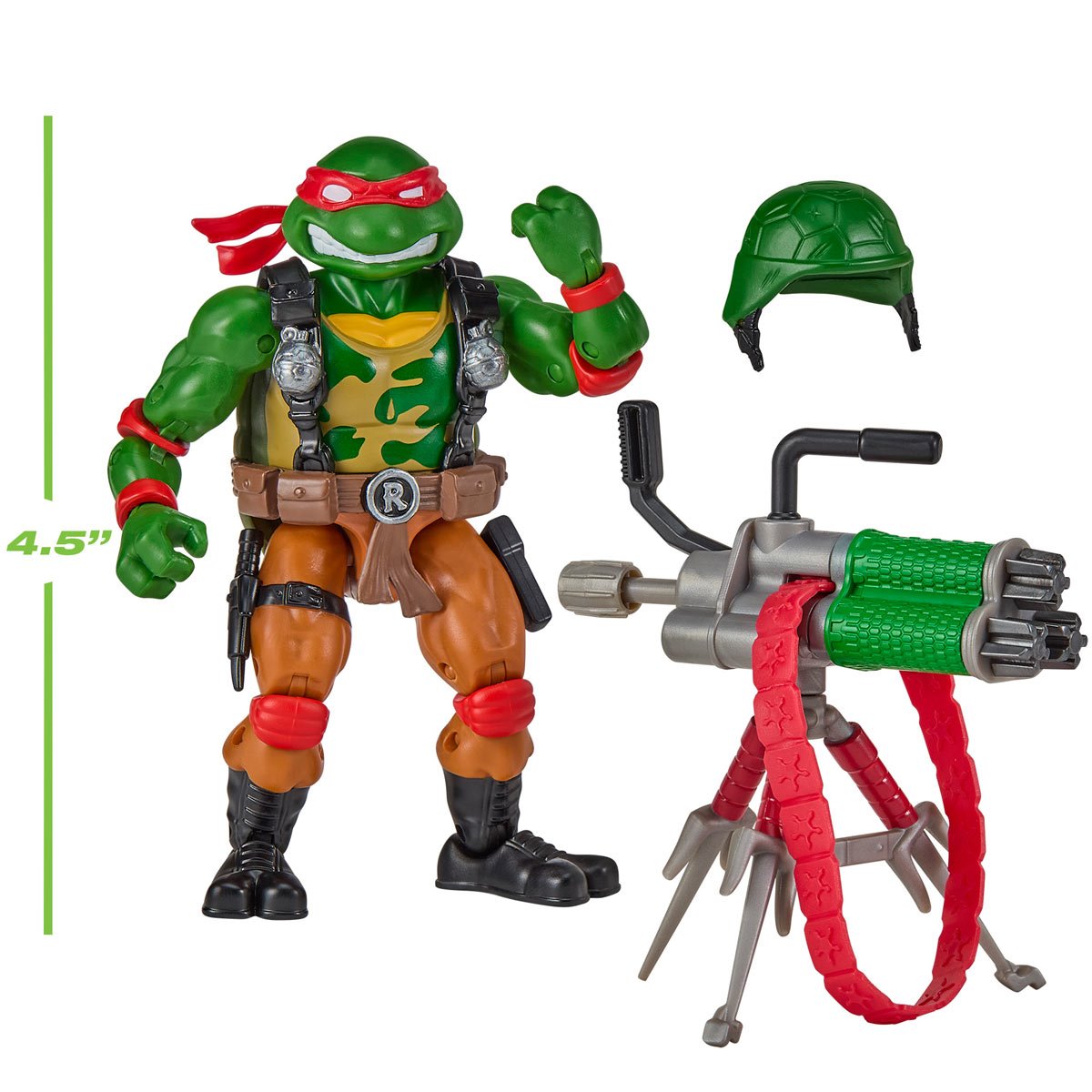 PL81905 TMNT x G.I. Joe Raphael x Roadblock Action Figure