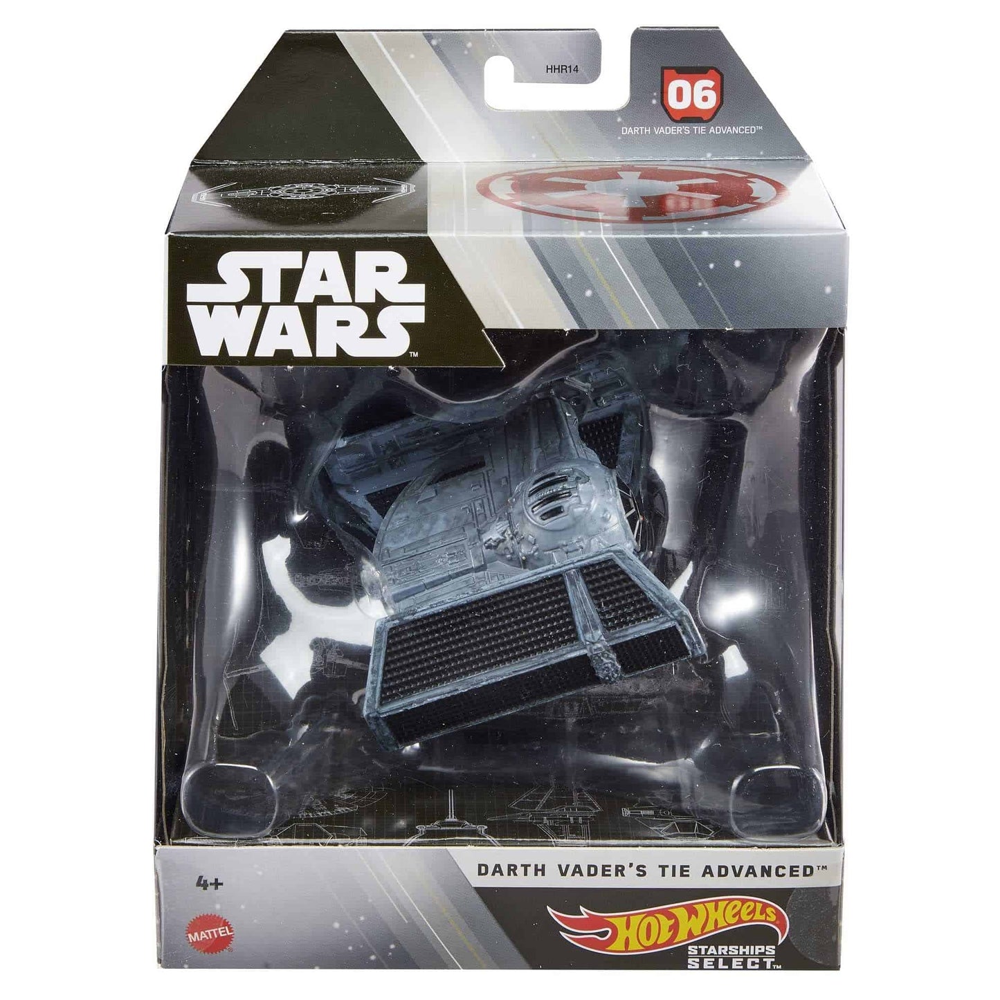 HWHHR14 Star Wars Starship Select - Darth Vader's Tie Advanced