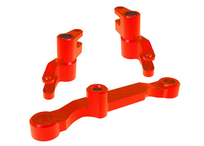 10743-RED Aluminum Bellcrank Steering Assembly Mini Maxx