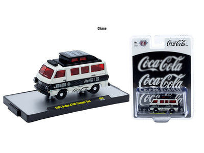 52500-A64 M2 Machines Coca Cola Dodge A100 Camper Van CHASE!!!