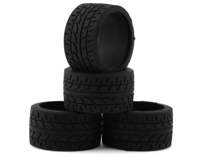 KYOMZW38-20B Mini-Z 11mm Wide Racing Radial Tire (4) (20 Shore)