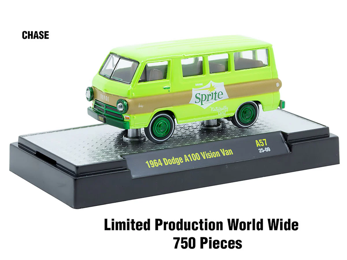 M2 Machines 52500-A57 Coca Cola 1964 Dodge A100 Vision Van CHASE!!!