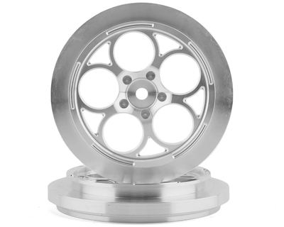 SSD00545 5 Hole 2.2/2.7" Narrow Front Drag Wheels (Silver) (2)