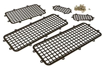 INTOBM-035 Realistic Alloy Window Grill Set Scale & Trail Crawler