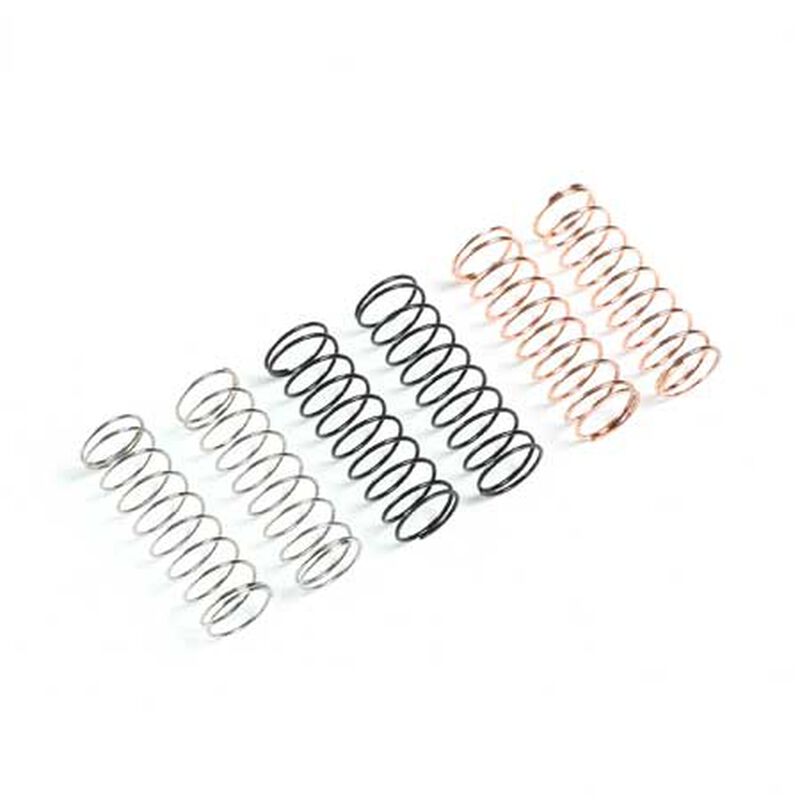 LOS314017 Rear Shock Springs (3 pair): Mini-T 2.0, Mini-B