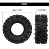 T7019 INJORA 0.7" 36*14mm Swamp Claw Tires for 1/30 SCX30 (T7019) (4)