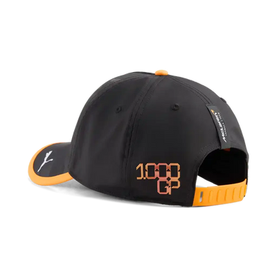 701242461 McLaren Racing F1 Special Edition 1,000th Race Lando Norris Hat - Anthracite