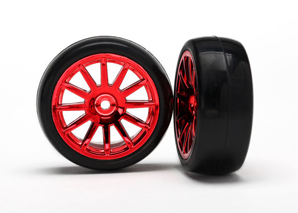 7573X Tires Red Wheels