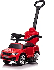 BMW Red Push Car