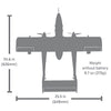 EFLU35050 E-flite Micro OV-10 Bronco 645mm BNF Basic with AS3X and SAFE Select