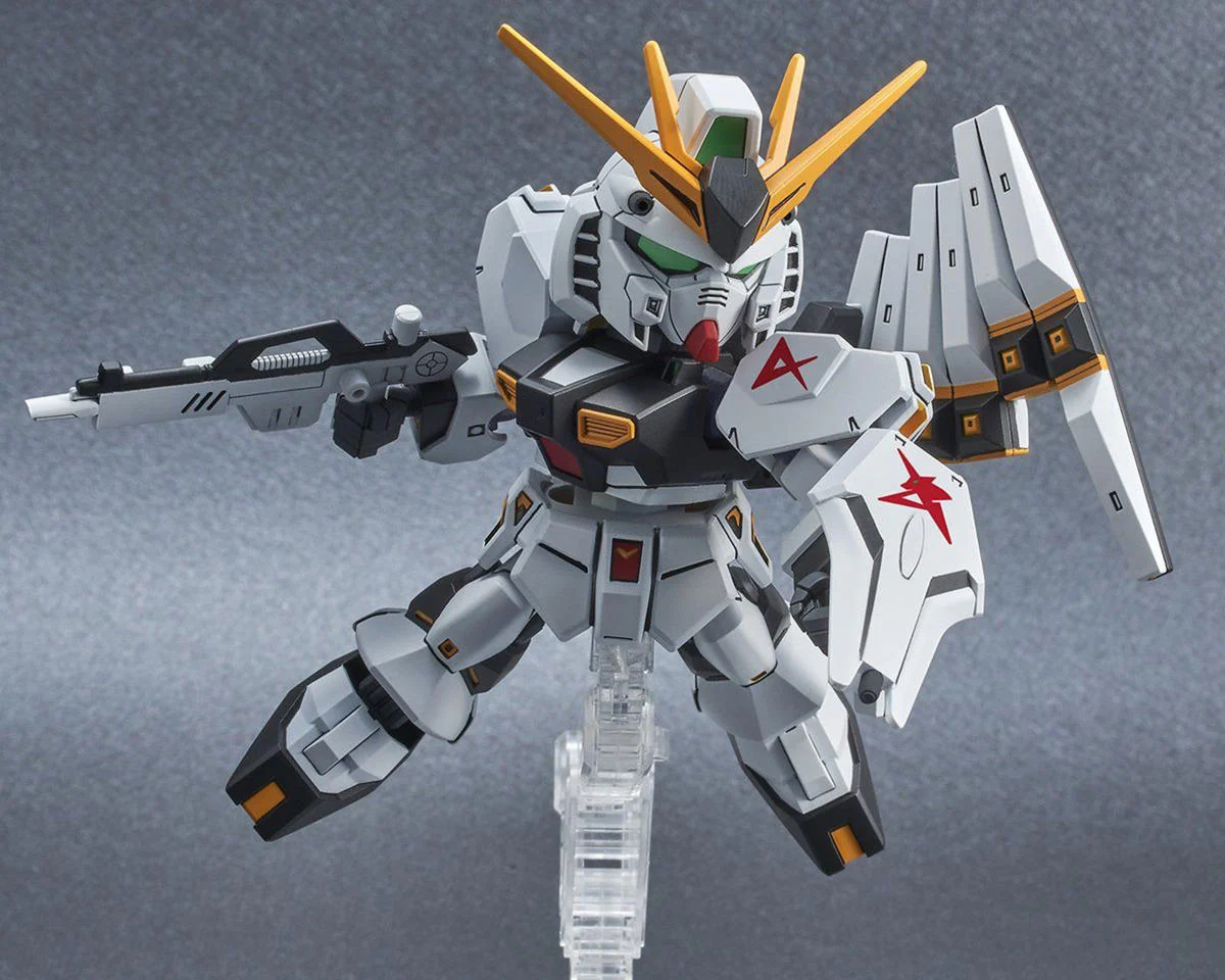 BAS2542951 Bandai SD EX-Standard Nu Gundam "Char's Counterattack" Plastic Model Kit