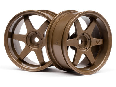 HPI3848 TE37 WHEEL 26mm BRONZE (6mm OFFSET)