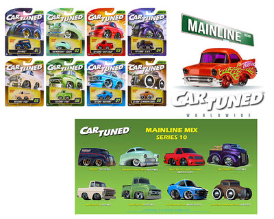 CarTuned 592631-XX9 1:64 Series 10 Mainline Assortment of 8 Styles 2026