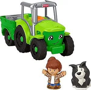 HXC10 Fisher-Price Little People Push & Play Tractor