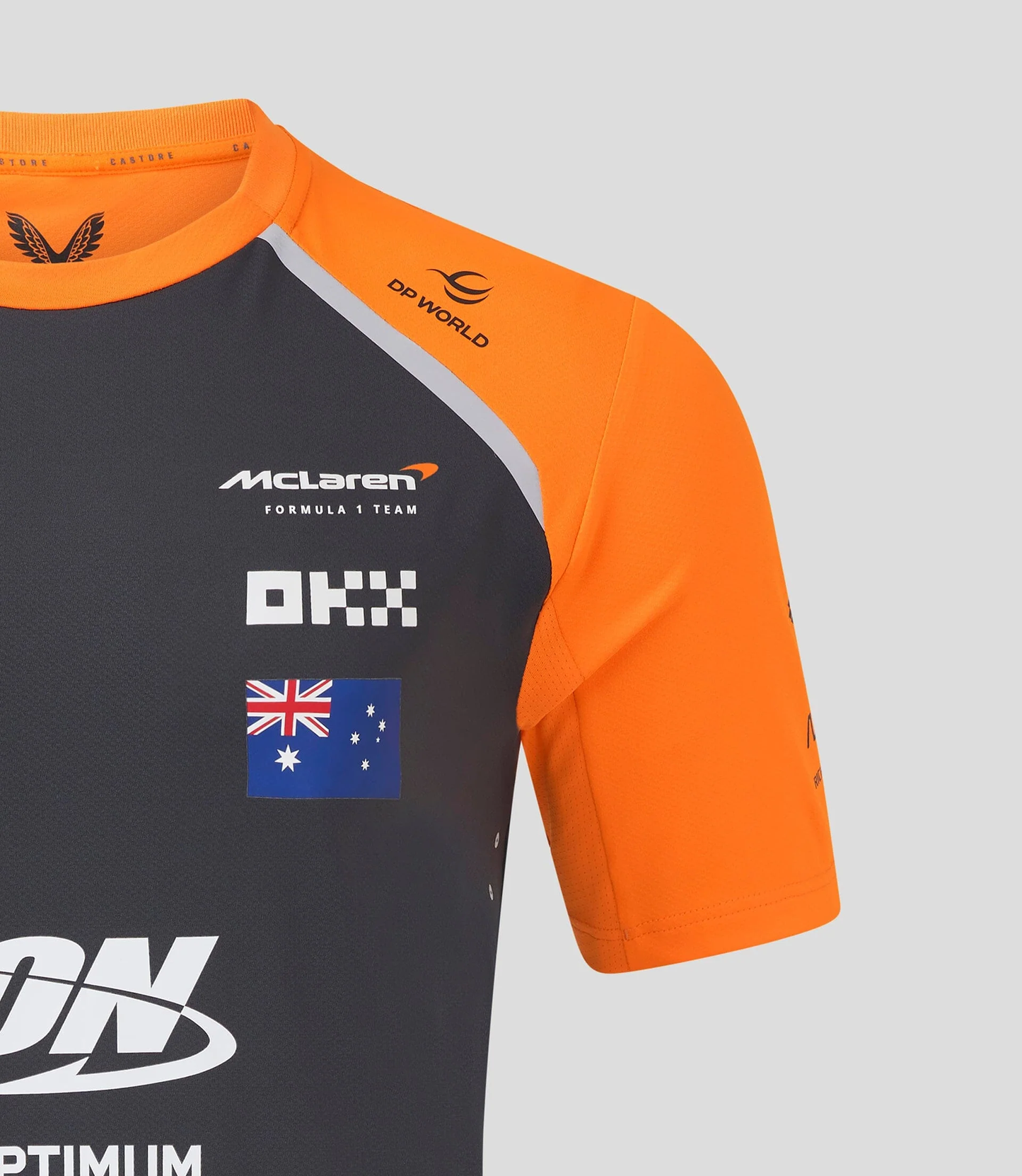 TM9914 McLaren F1 Men's 2025 Oscar Piastri Team Set Up T-Shirt - Phantom - Small