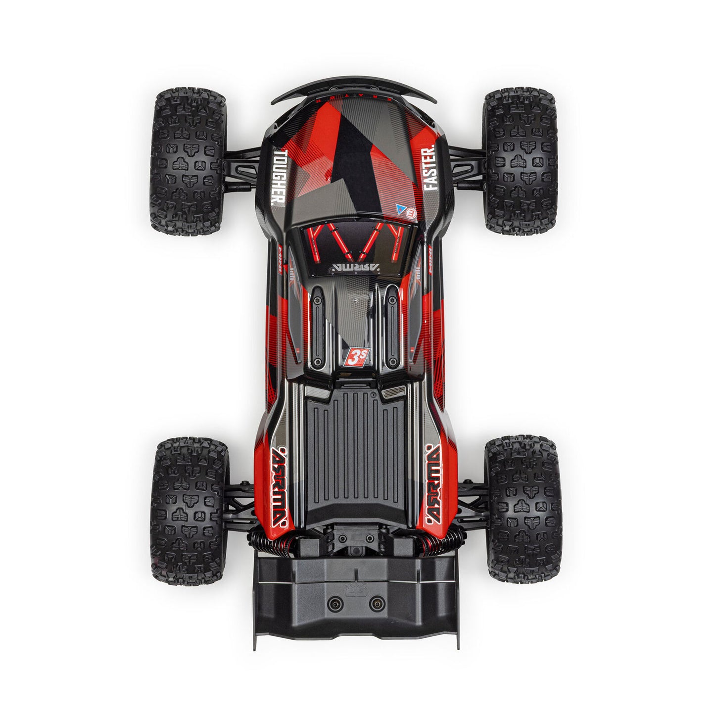 ARA2508T1 1/16 Arrma Mini Kraton 3S (Red/Black)