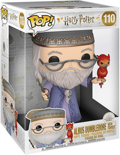 FU48038 Dumbledore with Fawkes 10"