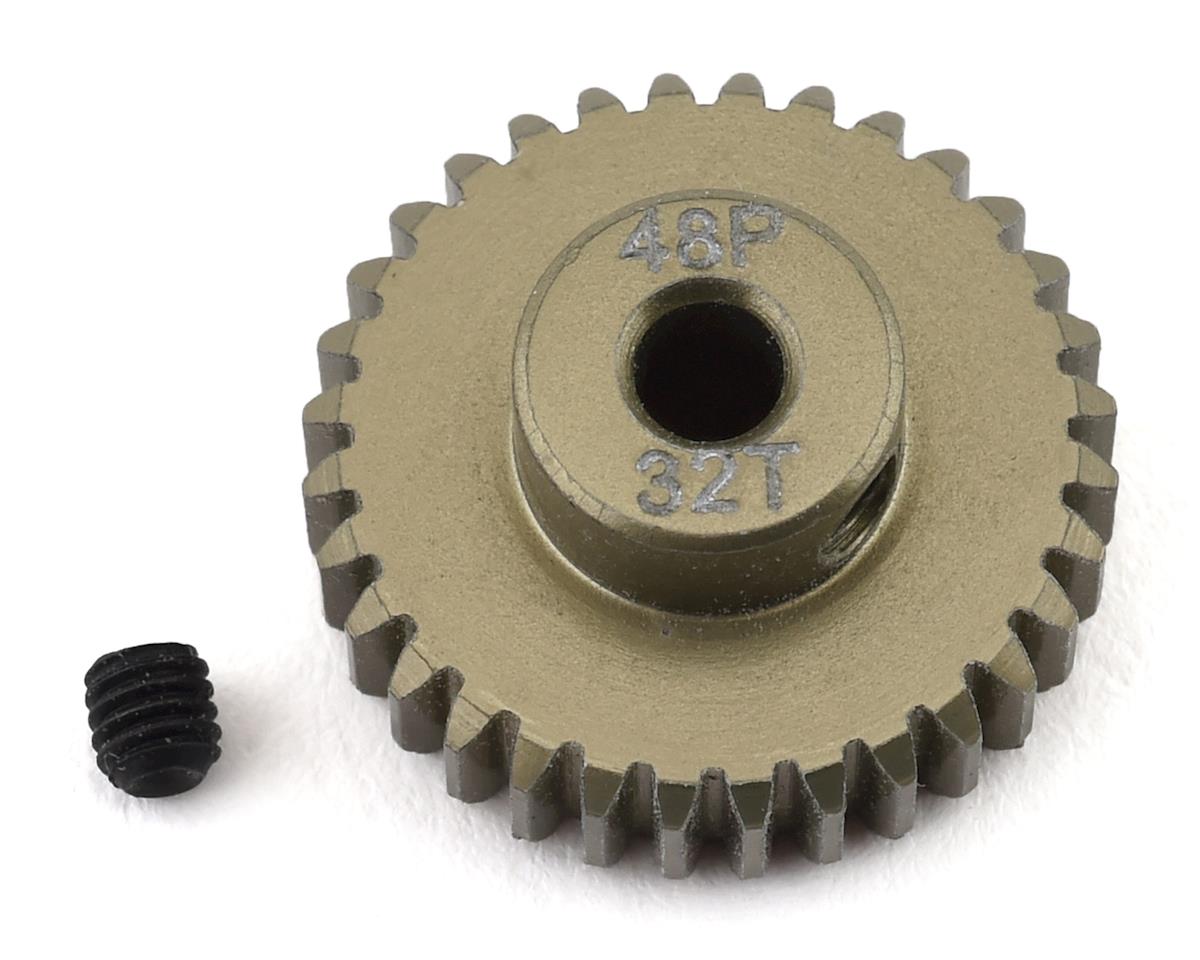 PTK8619 48P Lightweight Hard Anodized Aluminum Pinion Gear (3.17mm Bore) (32T)