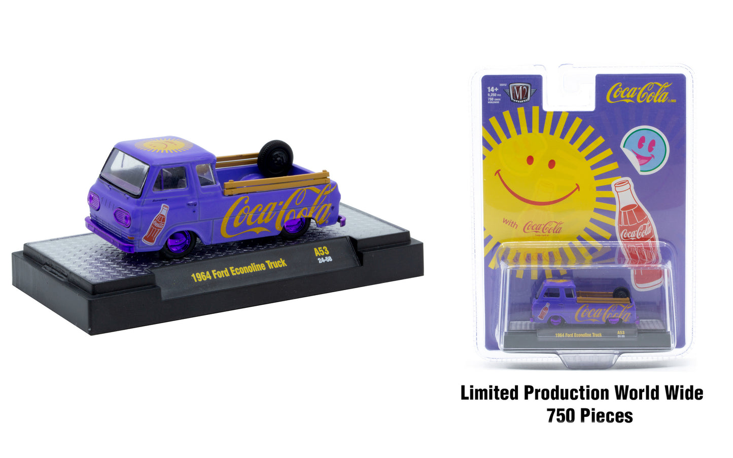 M2Machines 52500-A53 1:64th Scale 1964 Ford Econoline Truck CHASE