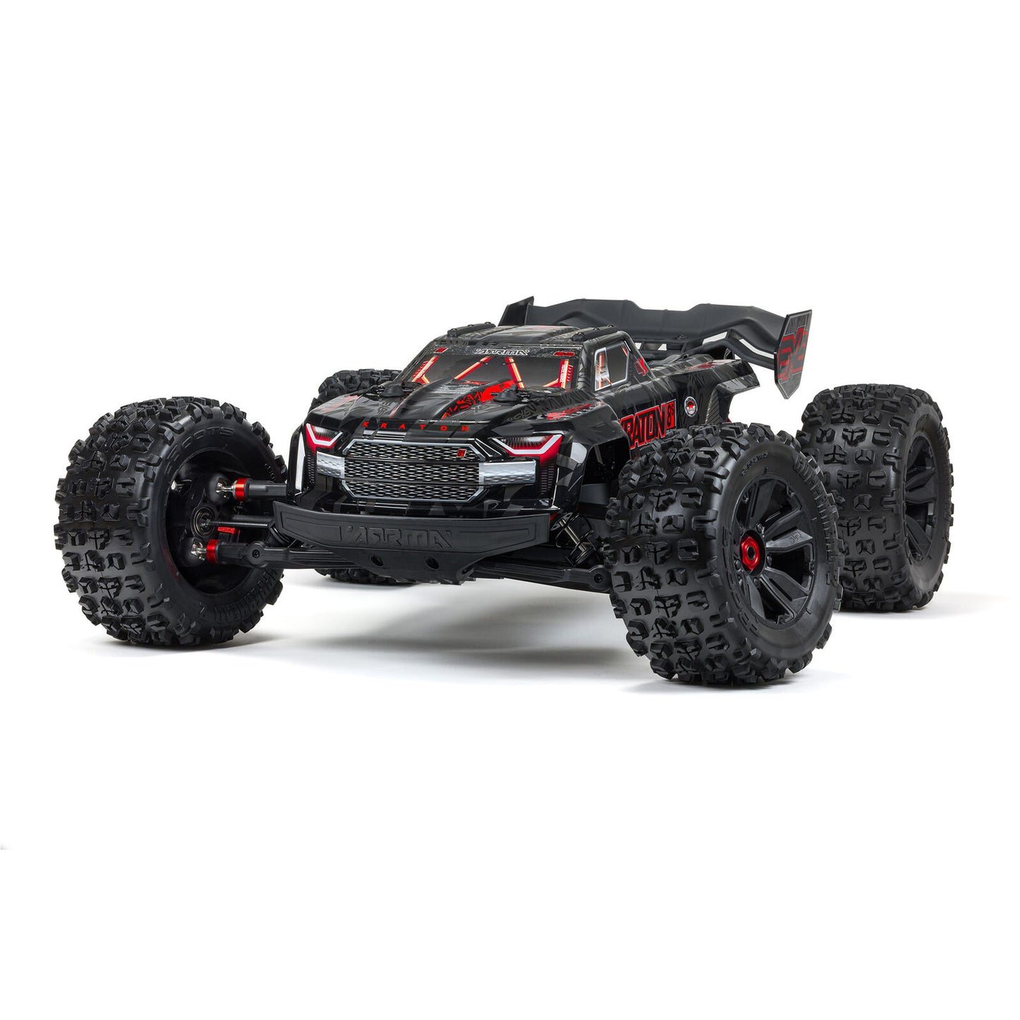 ARA5808V2T1 1/5 KRATON 8S EXB AVC 4X4 RTR Brushless Speed Truck, Black
