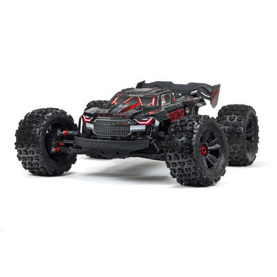 ARA5808V2T1 1/5 KRATON 8S EXB AVC 4X4 RTR Brushless Speed Truck, Black