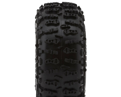 JCO4200-02 JConcepts Ruptures 1.3" Micro Rock Crawler Tires (63mm OD) (2) (Green) w/Foam Inserts