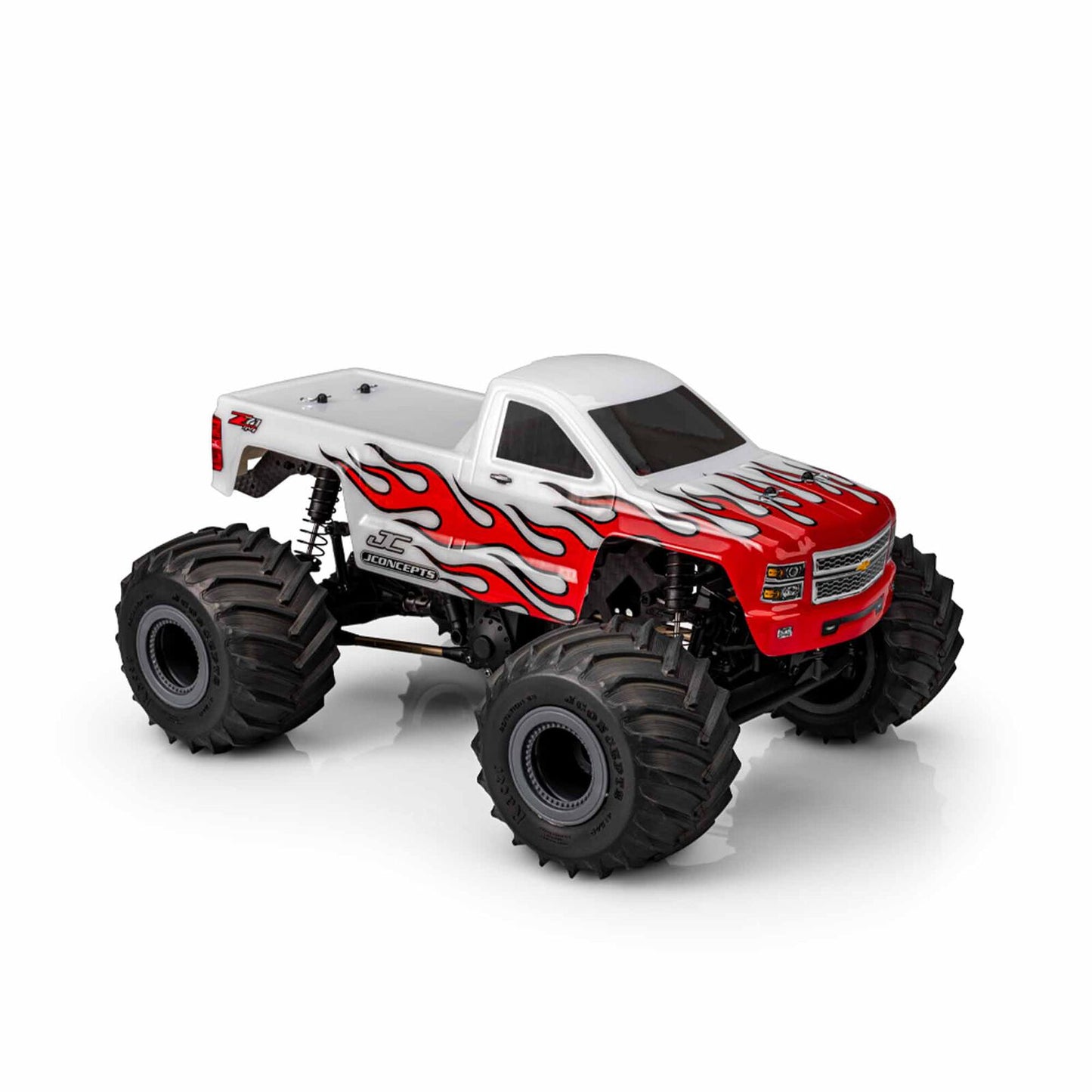 JCO0681 1/18 2014 Chevy 1500 Monster Truck Body, 1/18 Losi Mini LMT