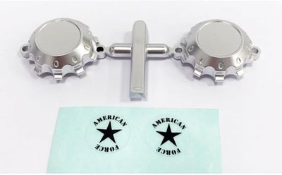 CD0631 Silver Wheel Cap
