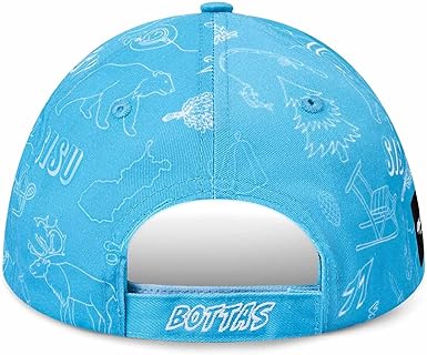 U915114443 Alfa Romeo Racing F1 Special Edition Valtteri Bottas Baseball Hat - Blue
