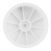 JCO3353W JConcepts Mono 2.2 4WD Front Buggy Wheels (White) (4) (22X-4, XB4, B74.1) w/12mm Hex