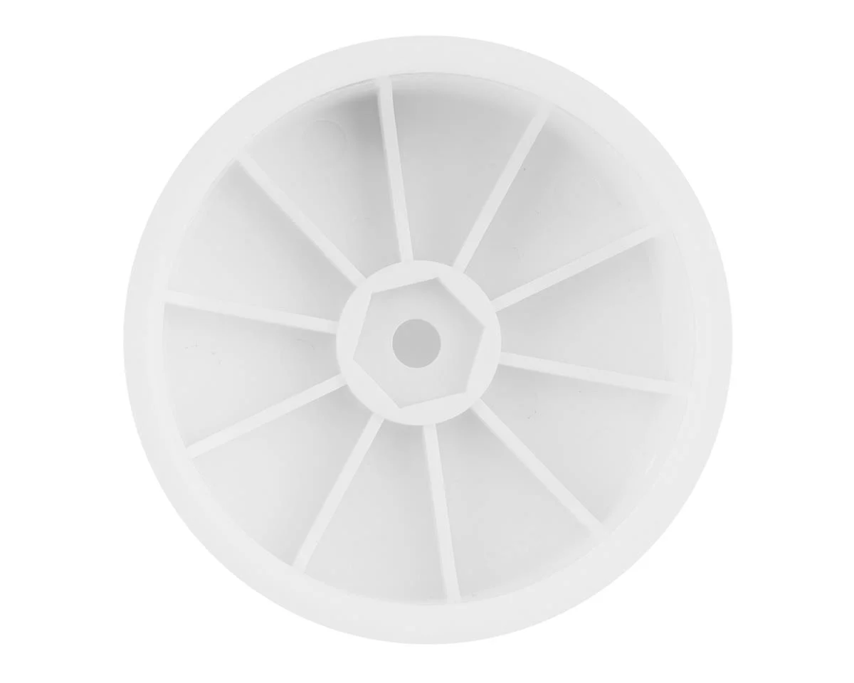JCO3353W JConcepts Mono 2.2 4WD Front Buggy Wheels (White) (4) (22X-4, XB4, B74.1) w/12mm Hex